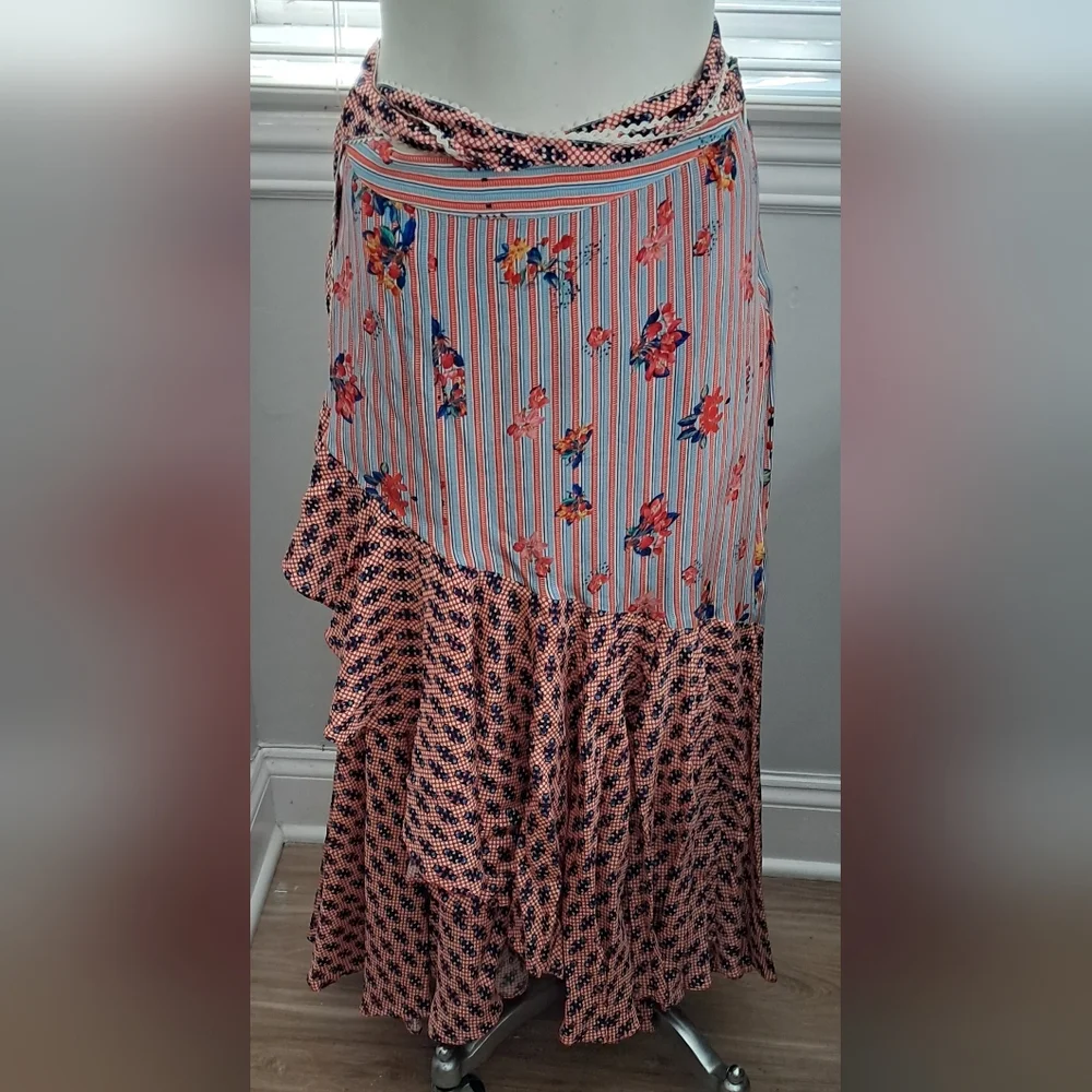Bhanuni By Jyoti Floral Skirt Sz 4 NWOT - Picture 6 of 6